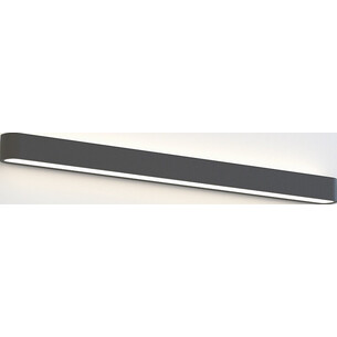 Soft LED 90x6cm graphite minimalistic long wall lamp Nowodvorski 2