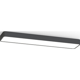 Soft LED 90x20cm graphite minimalistic long ceiling lamp Nowodvorski 2