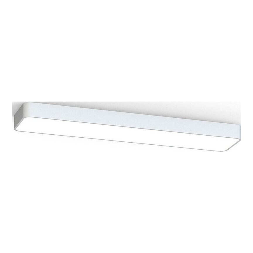 Soft LED 90x20cm white minimalistic long ceiling lamp Nowodvorski