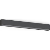 Soft LED 60x6cm graphite minimalistic long ceiling lamp Nowodvorski