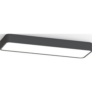 Soft LED 60x20cm graphite minimalistic long ceiling lamp Nowodvorski 2