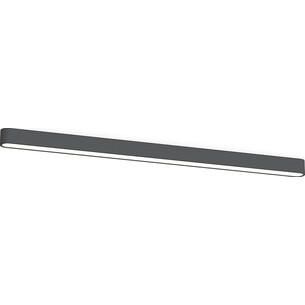 Soft LED 120x6cm graphite minimalistic long ceiling lamp Nowodvorski 2