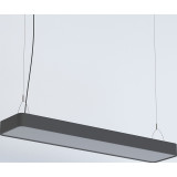 Lampa wisząca podłużna minimalistyczna Soft LED 90x20cm grafitowa Nowodvorski