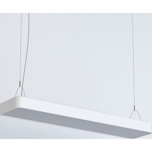 Soft LED 90x20cm white minimalistic pendant lamp Nowodvorski