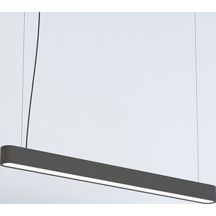 Soft LED 90x6cm graphite minimalistic long pendant lamp Nowodvorski 2