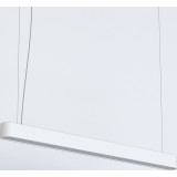 Soft LED 90x6cm white minimalistic pendant lamp Nowodvorski