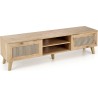 Borneo 150x40cm oak aristan boho tv cabinet on legs Halmar