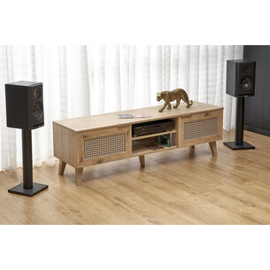 Borneo 150x40cm oak aristan boho tv cabinet on legs Halmar 2