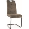 Axo Brego 77 olive&amp;black upholstered chair Signal