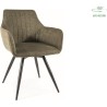 Ballo Brego 77 olive&amp;black swivel chair Signal