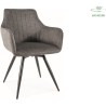 Ballo Brego 48 dark grey&amp;black swivel chair Signal