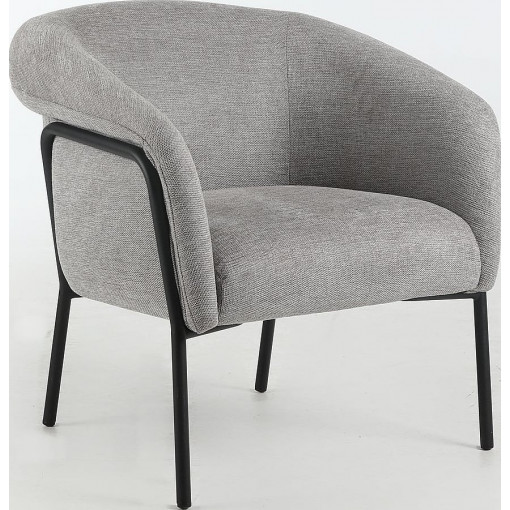 Clover Brego gray upholstered armchair Signal