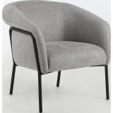 Clover Brego gray upholstered armchair Signal