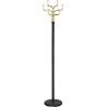 Wieszak metalowy stojący Cosmic 176cm czarny / złoty Signal