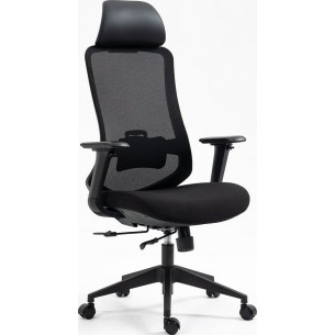 Ergon black office chair with adjustment Signal