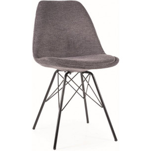 Ken Brego grey upholstered chair Signal