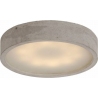 Plan 36 grey concrete ceiling lamp LoftLight