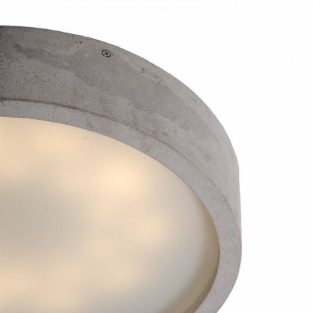 Plan 36 grey concrete ceiling lamp LoftLight