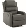 Pegaz buffalo 06 grey faux leather reclining armchair Signal