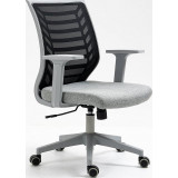 Q-320 gray&amp;black youth desk chair with mesh Signal