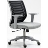 Q-320 gray&amp;black youth desk chair with mesh Signal