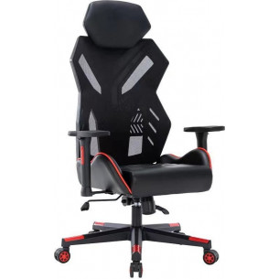 Revolt black&amp;red office chair with adjustable armrests Signal