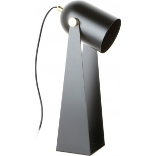 Lampa biurkowa loft Aries II czarna Zumaline