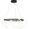 Balbo LED 60cm black modern pendant lamp ZumaLine