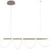 Balbo LED 120cm gold modern pendant lamp ZumaLine