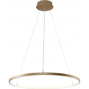 Breno LED 60cm gold modern Round pendant lamp ZumaLine