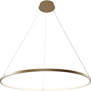 Breno LED 80cm gold modern Round pendant lamp ZumaLine