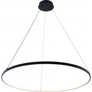 Breno LED 80cm black modern Round pendant lamp ZumaLine