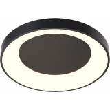 Plafon okrągły nowoczesny Cameron LED 60cm czarny Zumaline