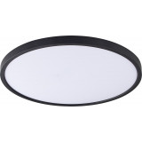 Plafon okrągły Cami LED 40cm biały / czarny Zumaline
