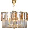 Żyrandol kryształowy glamour Camille 60cm złoty / przeźroczysty Zumaline