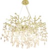 Lampa wisząca dekoracyjna glamour Cindy 80cm złota Zumaline