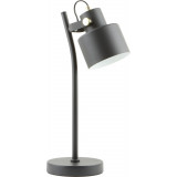 Lampa biurkowa loft Draco czarna Zumaline