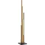 Eliot LED light wood&black matt wooden floor lamp ZumaLine Eliot LED light wood&black matt wooden floor lamp ZumaLine