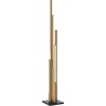 Eliot LED light wood&amp;black matt wooden floor lamp ZumaLine