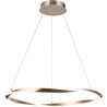 Lampa wisząca nowoczesna Girona LED 65cm piaskowy nikiel Zumaline