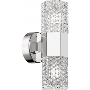 Icicle silver crystal wall lamp ZumaLine