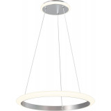Lampa wisząca okrągła Newa LED 50cm aluminium Zumaline