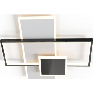 Salo 48cm black&amp;white modern ceiling lamp ZumaLine