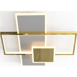 Salo 48cm gold&amp;silver glamour ceiling lamp ZumaLine