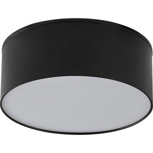 Solari LED 3000K 8cm black round ceiling lamp ZumaLine