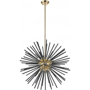 Urchin 78cm black&amp;gold glamour pendant lamp ZumaLine