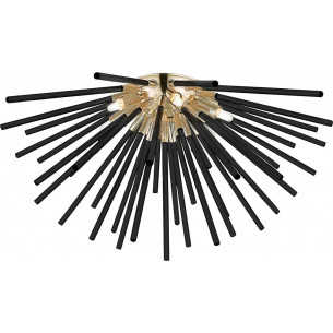 Urchin 64cm black&amp;gold glamour ceiling lamp ZumaLine