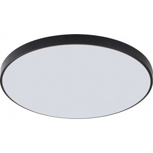 Veri LED 37cm black minimalist Round ceiling lamp ZumaLine