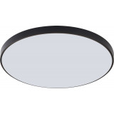 Plafon okrągły minimalistyczny Veri LED 47cm czarny Zumaline
