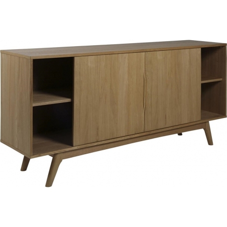 Marte 180 oak wooden cabinet with drawers Actona